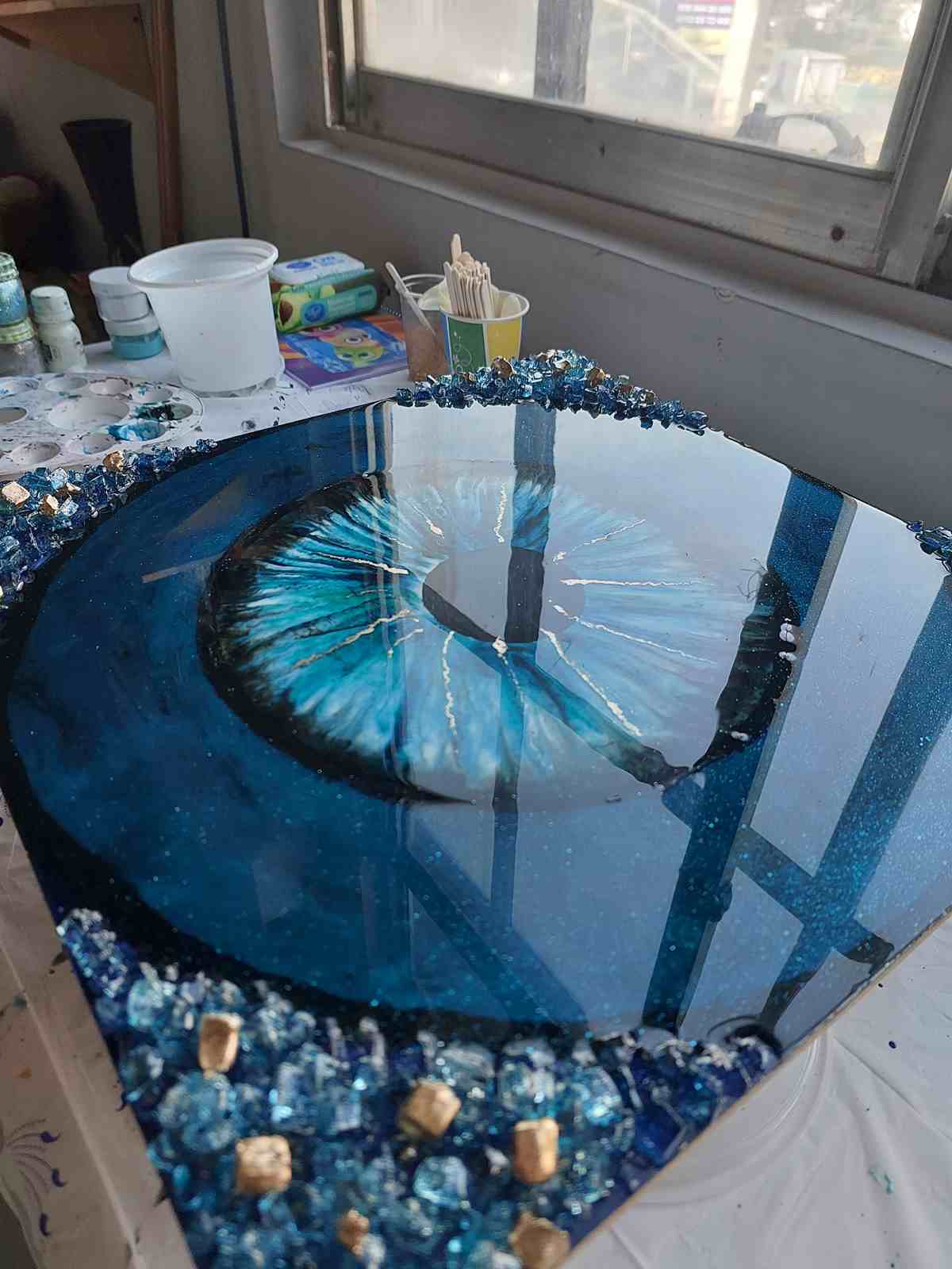 ورکشاپ خصوصی رزین
 با هنرجوی عزیزمون از نیوزیلند